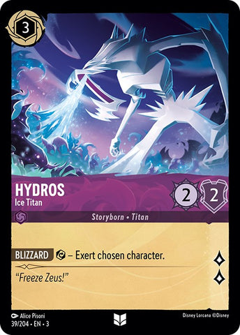 Hydros - Ice Titan (39/204) [Into the Inklands]