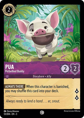 Pua - Potbellied Buddy (53/204) [Into the Inklands]