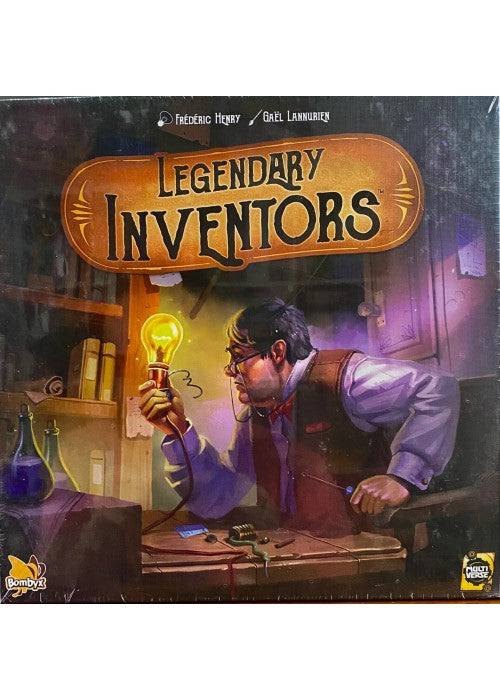 Board Games | Legendary Inventors | The Nerd Merchant