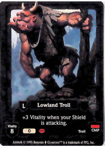 Guardians CCG | Lowland Troll - Dagger Isle | The Nerd Merchant