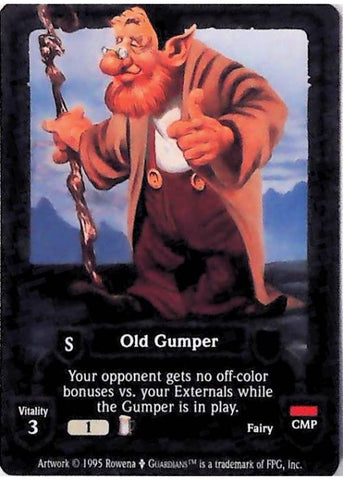 Guardians CCG | Old Gumper - Dagger Isle | The Nerd Merchant
