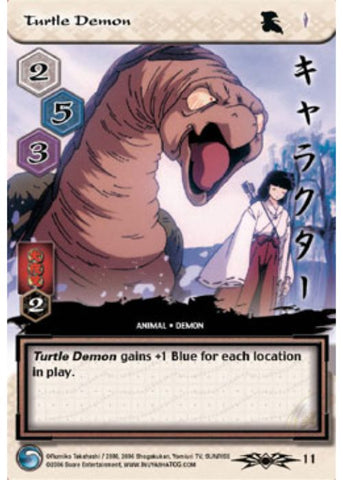 InuYasha TCG | Turtle Demon - Shimei #11 | The Nerd Merchant
