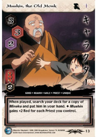 InuYasha TCG | Mushin, the Old Monk - Shimei #13 | The Nerd Merchant