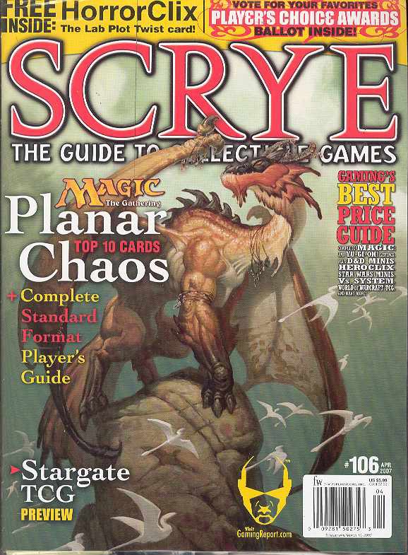 Gaming Magazine | Scrye #106 [Apr 2007] (Magic the Gathering) | The Nerd Merchant