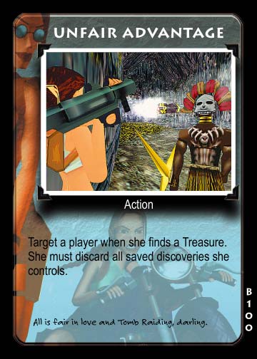 Tomb Raider CCG | Unfair Advantage - Big Guns #100 | The Nerd Merchant