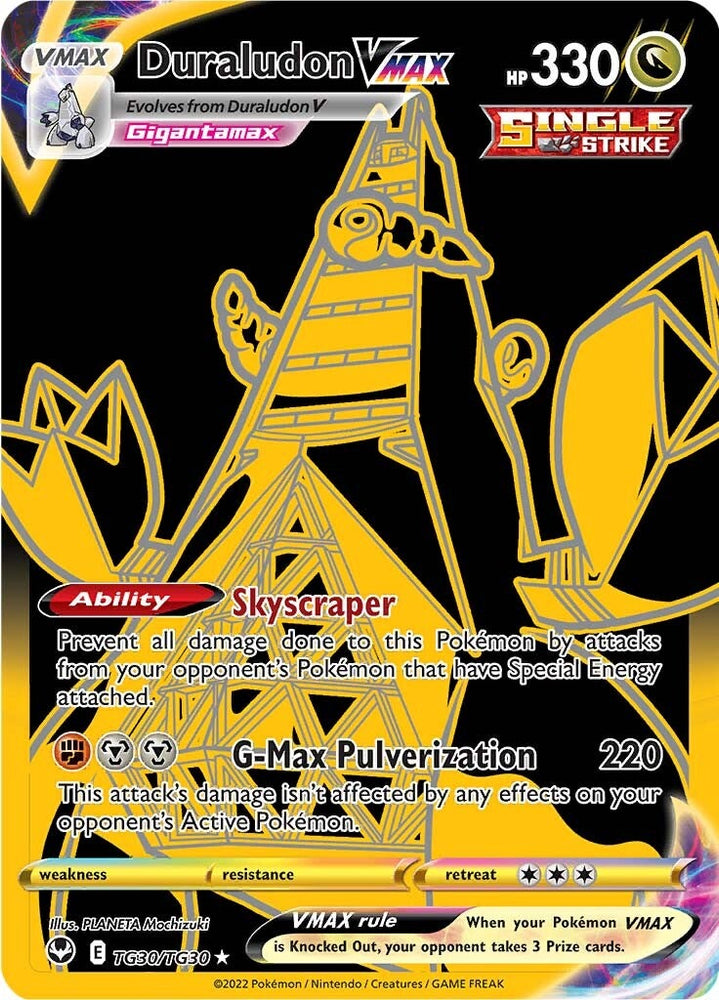 Pokemon | Duraludon VMAX (TG30/TG30) [Sword & Shield: Silver Tempest] | The Nerd Merchant