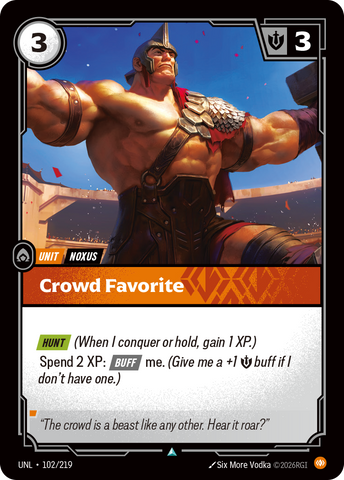 Crowd Favorite - Unleashed (102/219)