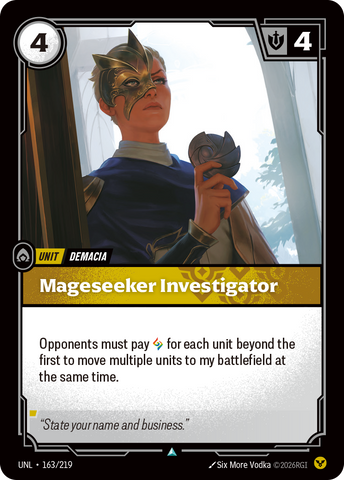 Mageseeker Investigator (Foil) - Unleashed (163/219)