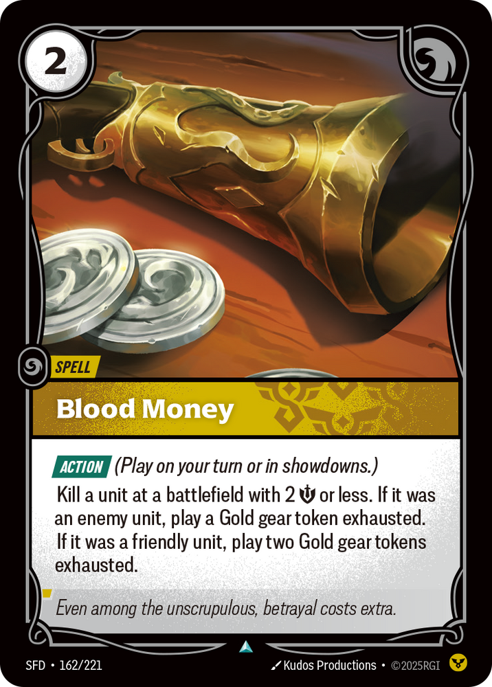 Blood Money (Foil) - Spiritforged #162