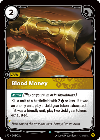 Blood Money - Spiritforged #162