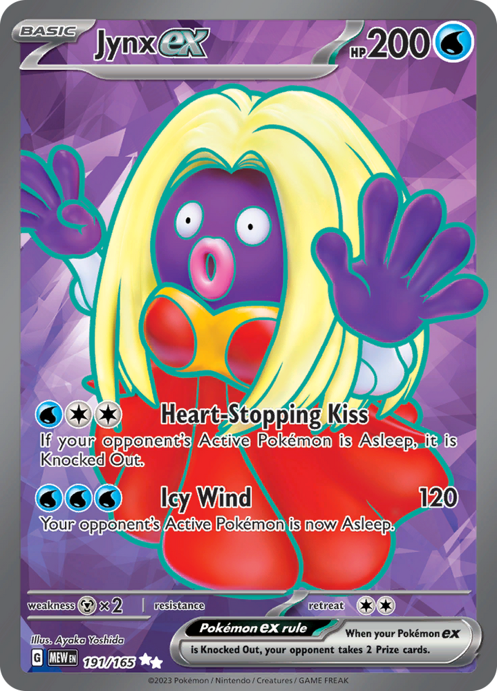 Pokemon | Jynx ex (191/165) [Scarlet & Violet 151] | The Nerd Merchant
