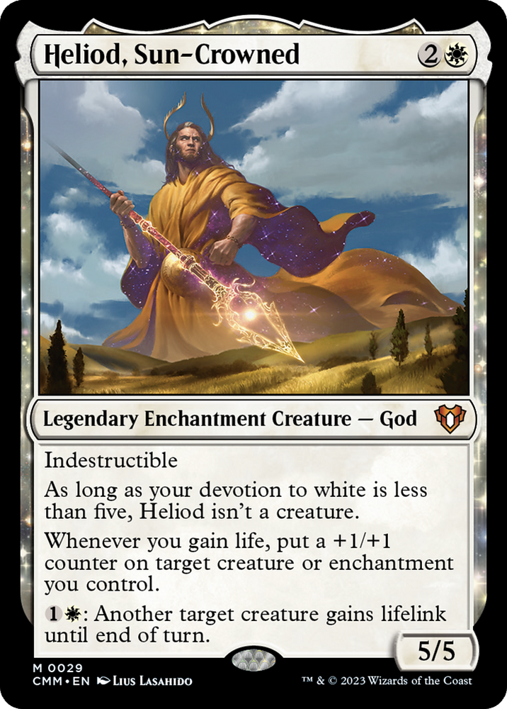 Magic | Heliod, Sun-Crowned [Commander Masters] | The Nerd Merchant