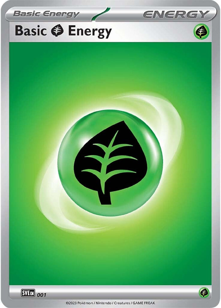 Pokemon | Grass Energy (001) [Scarlet & Violet: Base Set] | The Nerd Merchant