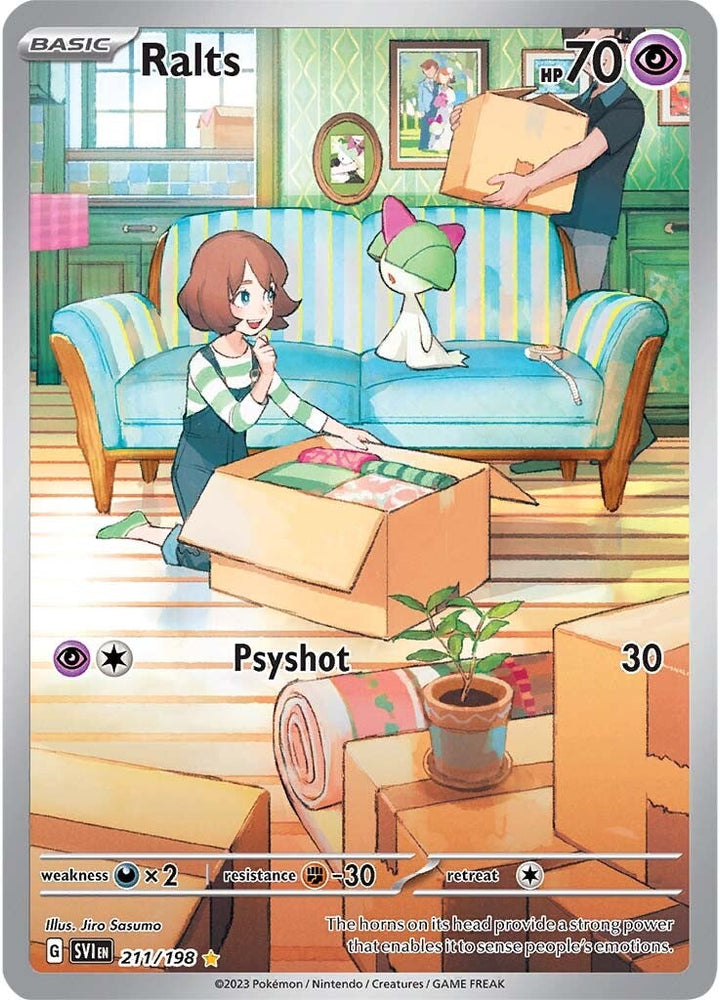 Pokemon | Ralts (211/198) [Scarlet & Violet: Base Set] | The Nerd Merchant