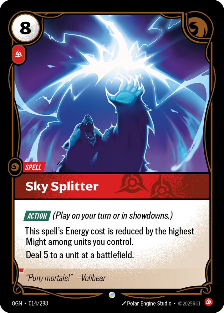 Sky Splitter (Foil) - Origins #14