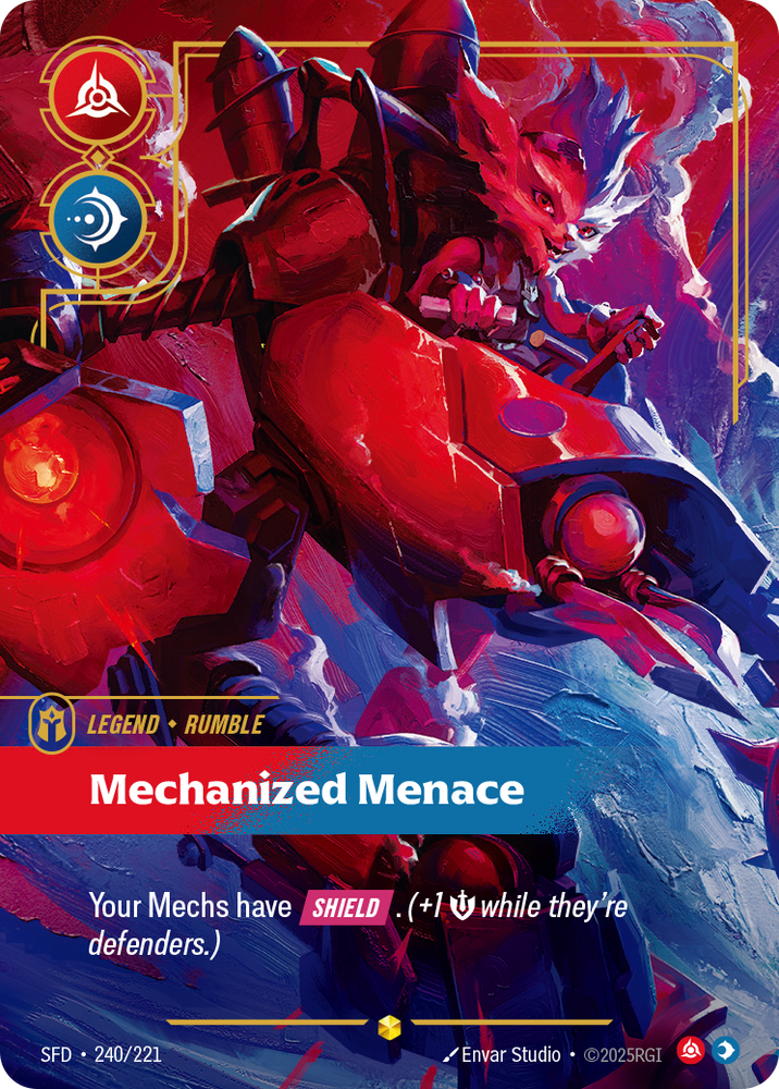Mechanized Menace (Foil) - Spiritforged #240