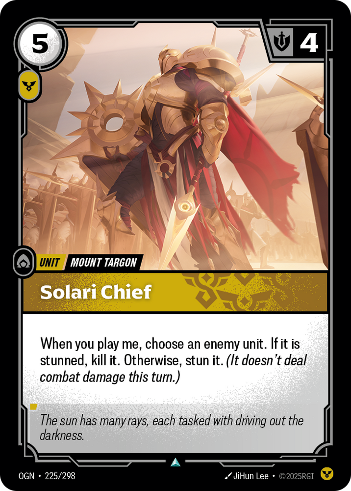 Solari Chief (Foil) - Origins #225