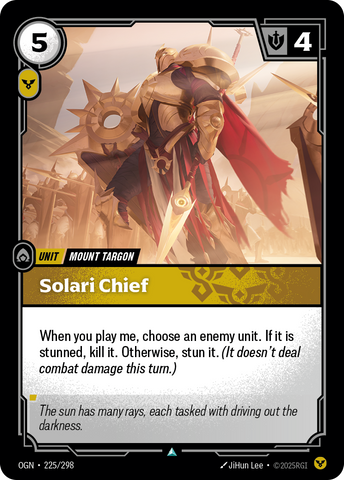 Solari Chief - Origins #225