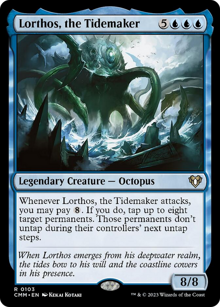 Magic | Lorthos, the Tidemaker [Commander Masters] | The Nerd Merchant