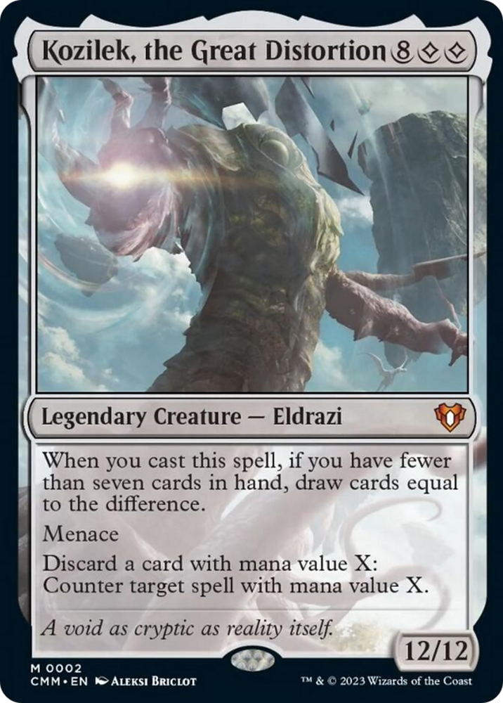 Magic | Kozilek, the Great Distortion [Commander Masters] | The Nerd Merchant