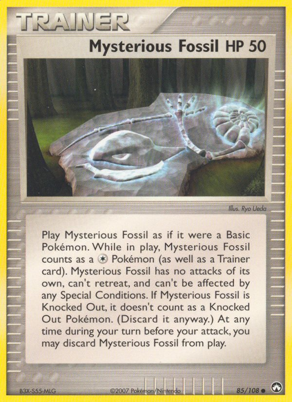 Pokemon | Mysterious Fossil (85/108) [EX: Power Keepers] | The Nerd Merchant