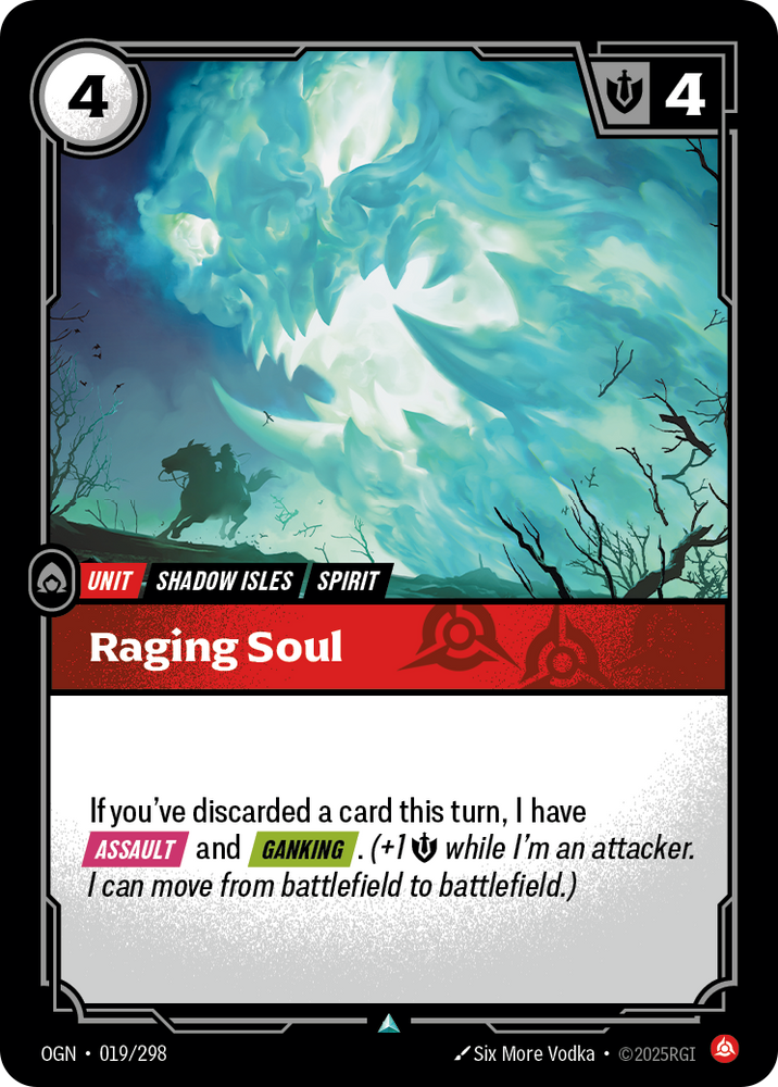 Raging Soul (Foil) - Origins #19