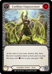 Flesh and Blood TCG | Earthlore Empowerment (Red) [TCC038] (Round the Table: TCC x LSS) | The Nerd Merchant