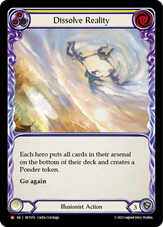 Flesh and Blood TCG | Dissolve Reality [HVY253] (Heavy Hitters) | The Nerd Merchant