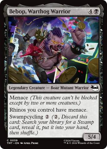 Magic | Bebop, Warthog Warrior [Teenage Mutant Ninja Turtles] | The Nerd Merchant