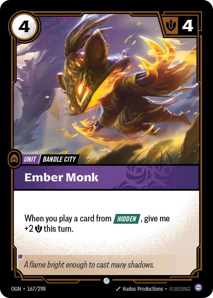 Ember Monk (Foil) - Origins #167