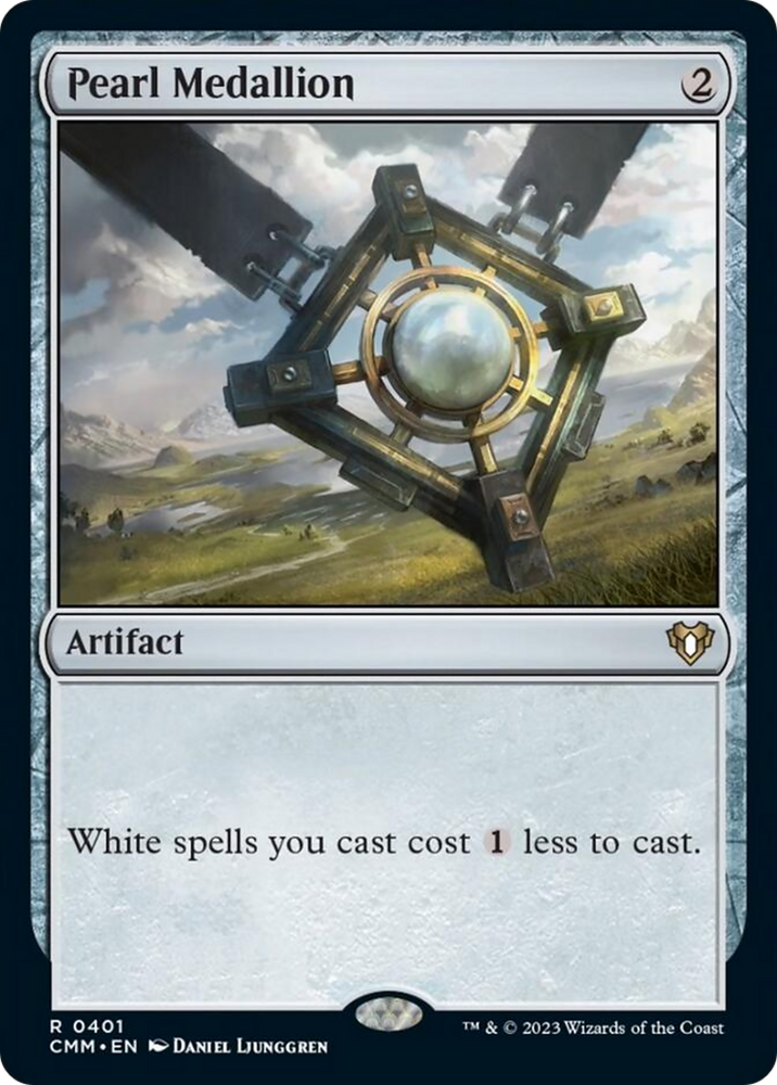 Magic | Pearl Medallion [Commander Masters] | The Nerd Merchant
