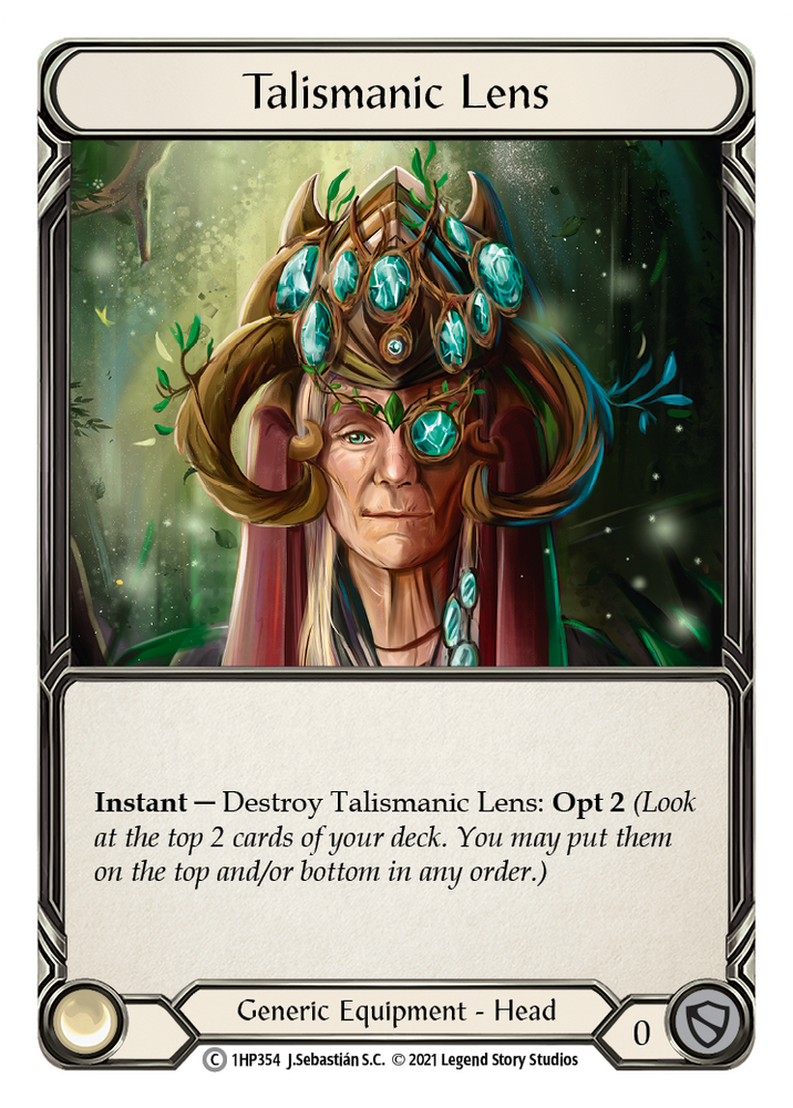 Flesh and Blood TCG | Talismanic Lens [1HP354] (History Pack 1) | The Nerd Merchant