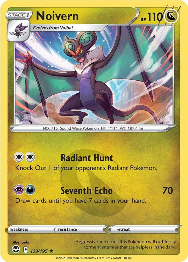 Pokemon | Noivern (133/195) [Sword & Shield: Silver Tempest] | The Nerd Merchant