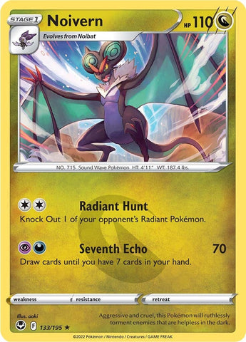 Pokemon | Noivern (133/195) [Sword & Shield: Silver Tempest] | The Nerd Merchant