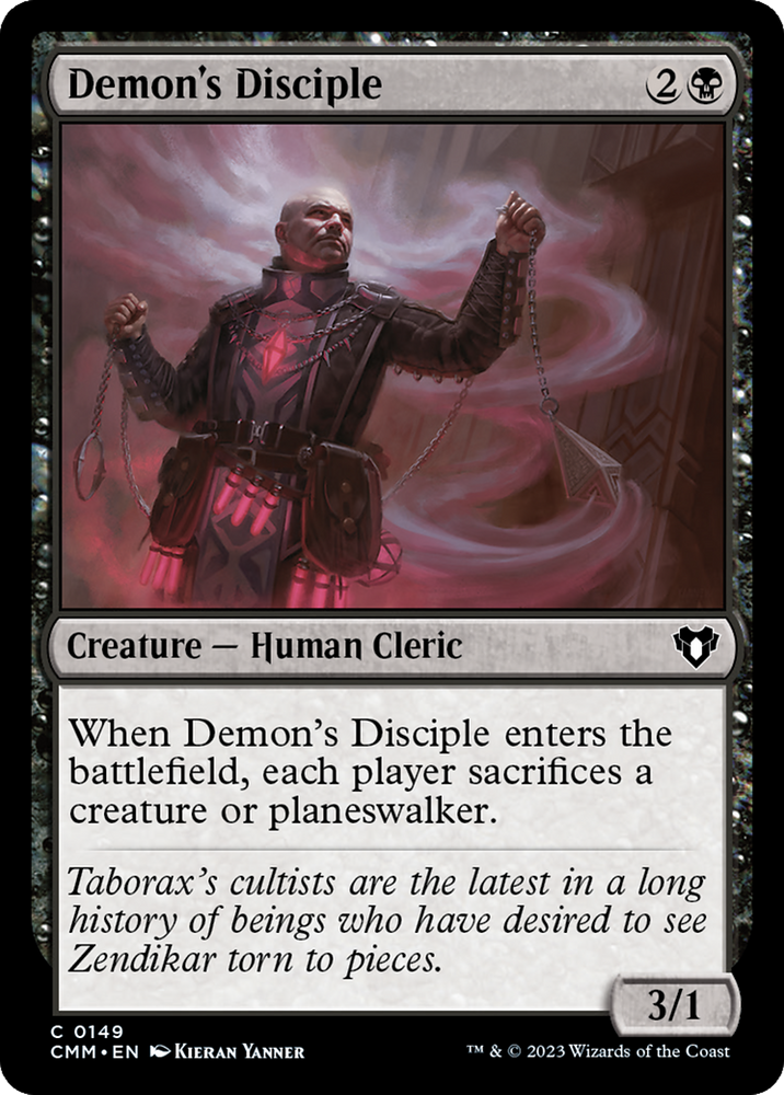Magic | Demon's Disciple [Commander Masters] | The Nerd Merchant