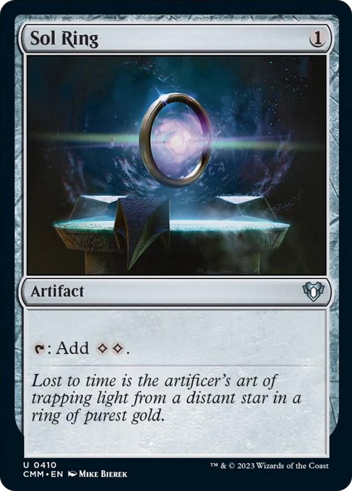 Magic | Sol Ring [Commander Masters] | The Nerd Merchant