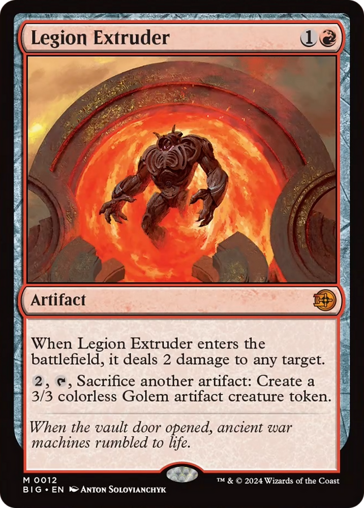 Magic | Legion Extruder [Outlaws of Thunder Junction: The Big Score] | The Nerd Merchant