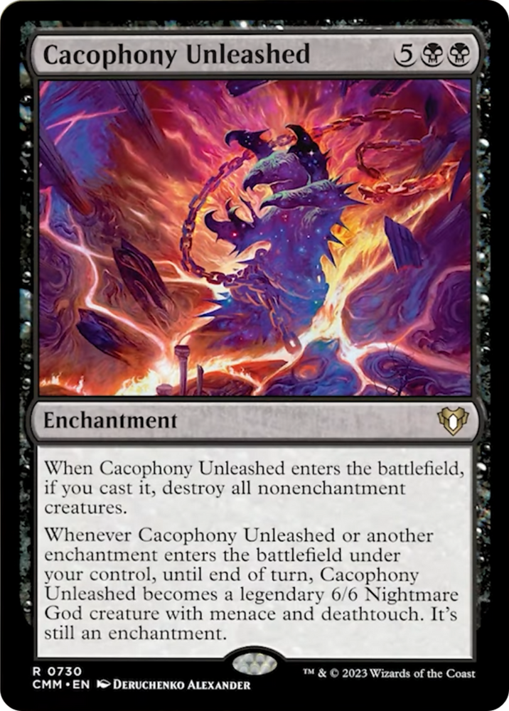 Magic | Cacophony Unleashed [Commander Masters] | The Nerd Merchant