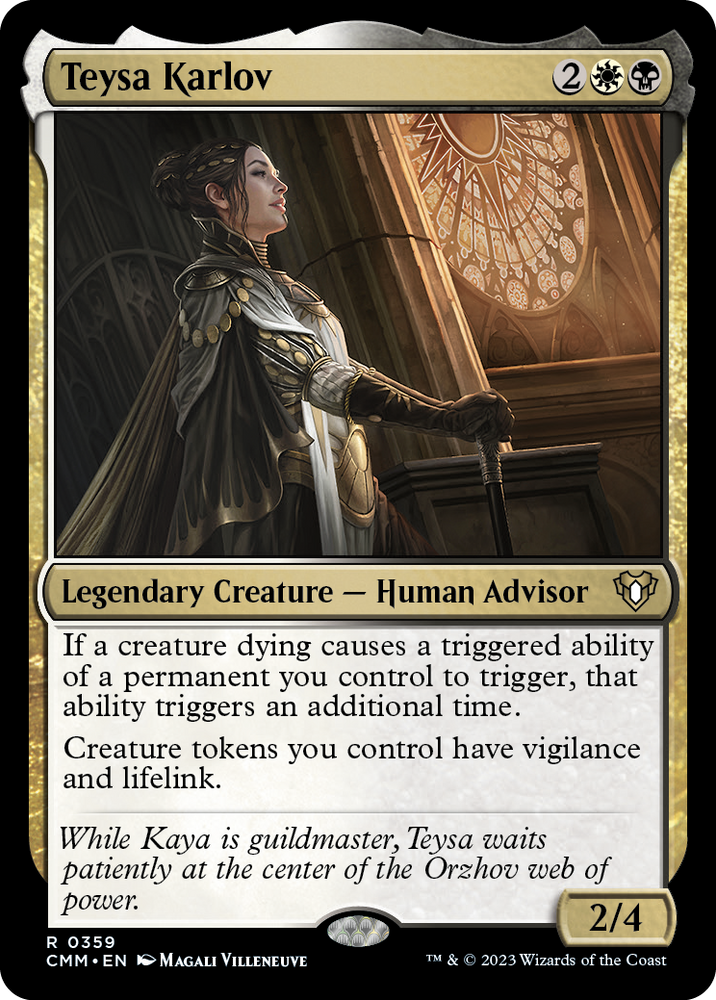 Magic | Teysa Karlov [Commander Masters] | The Nerd Merchant