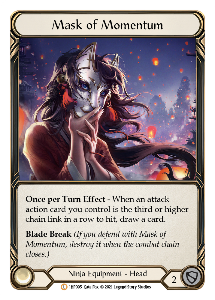Flesh and Blood TCG | Mask of Momentum [1HP095] (History Pack 1) | The Nerd Merchant