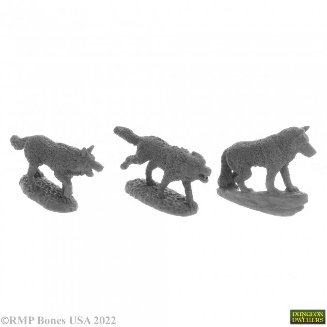 Reaper 07038: Wolf Pack (3) Dungeon Dwellers