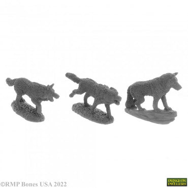 Reaper 07038: Wolf Pack (3) Dungeon Dwellers
