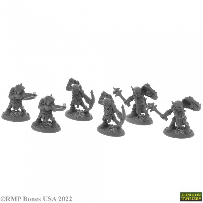 Reaper 07042: Goblin Pillagers (6) Dungeon Dwellers