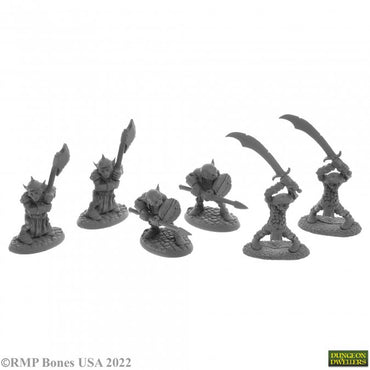 Reaper 07044: Goblin Warriors (6) Dungeon Dwellers