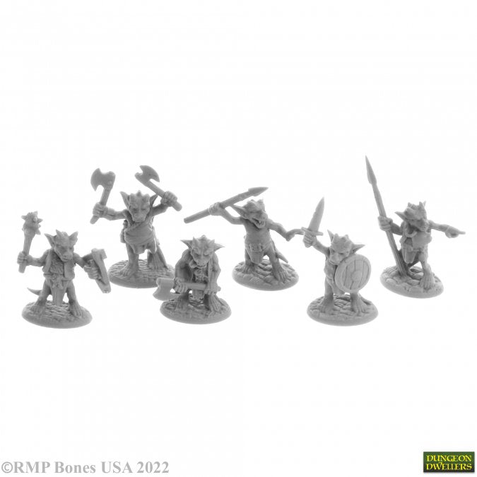 Reaper 07052: Ratpelt Kobold Mooks (6) Dungeon Dwellers