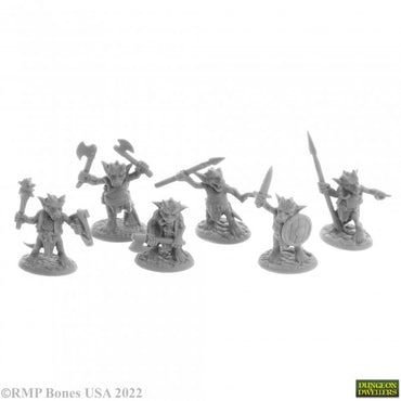 Reaper 07052: Ratpelt Kobold Mooks (6) Dungeon Dwellers