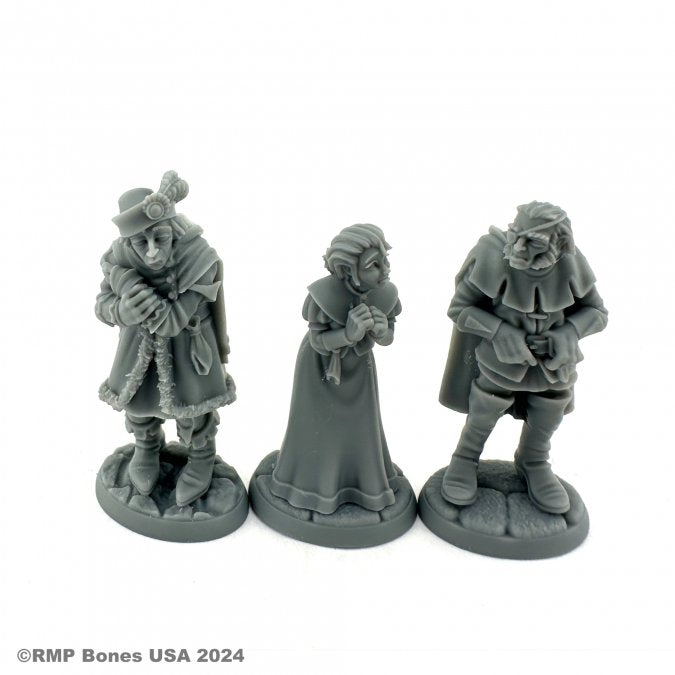 Reaper 07111: Townsfolk: Captives (3) Dungeon Dwellers