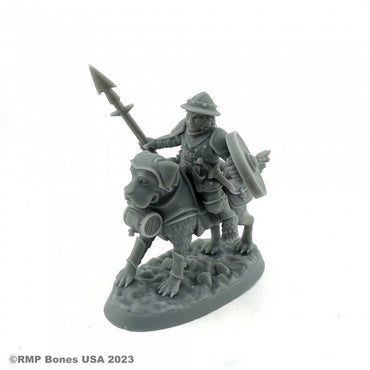 Reaper 07114: Male Halfling Dog Rider Dungeon Dwellers