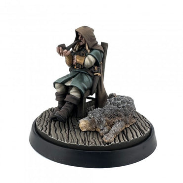 Reaper 07206: Mysterious Stranger and Hound Dungeon Dwellers