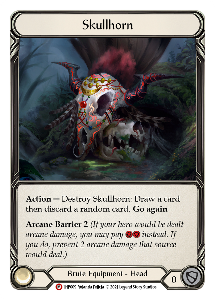 Flesh and Blood TCG | Skullhorn [1HP009] (History Pack 1) | The Nerd Merchant